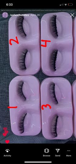 strip lashes $3