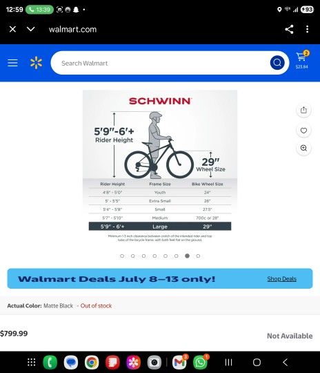 New The Schwinn 29 Boundary Unisex Electric Mountain Bike