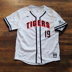 UOP College Of The Pacific Tigers Baseball Jersey Size 2xxl Stockton 
