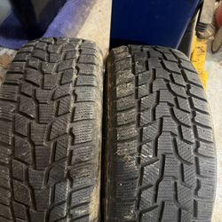 2 LIKE NEW COOPER EVOLUTION WINTER 225/55R18 RETAILS $380 SELLING FOR ONLY $175