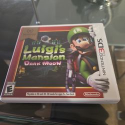 Luigis Mansion Dark Moon For Nintendo 3DS