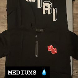 Amiri Tees Mediums