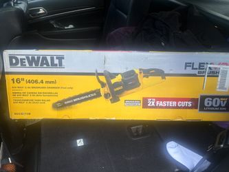 DeWalt 16” Brushless Chainsaw