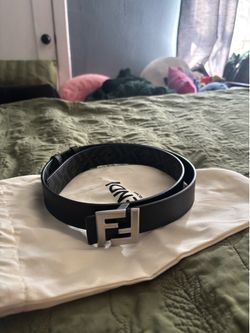 SQUARED FF BELT Black Size:90cm