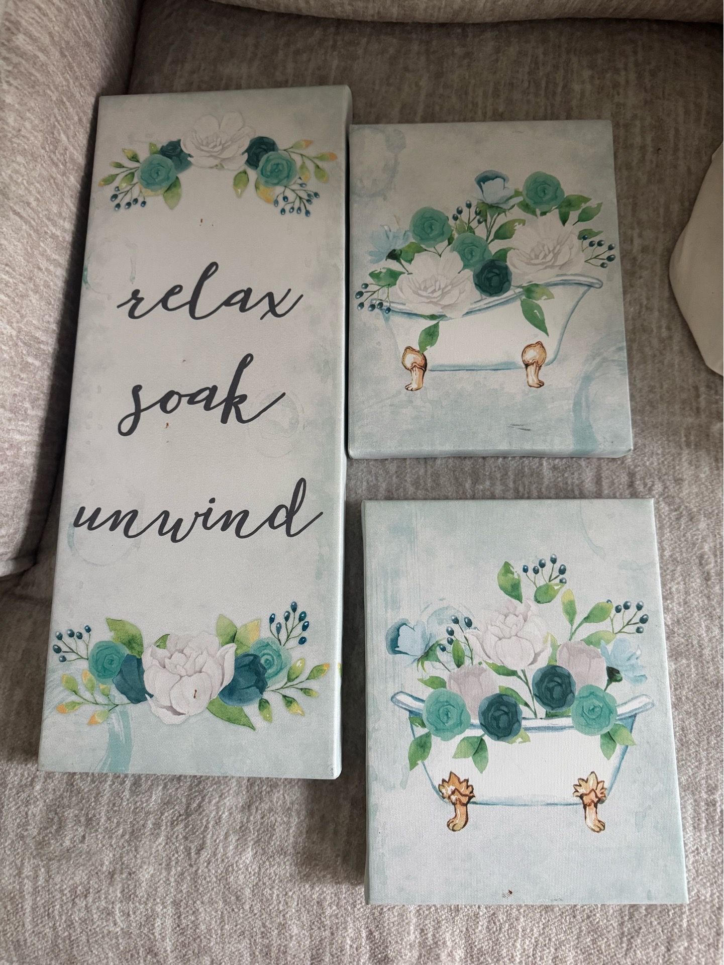 Bathroom Canvas