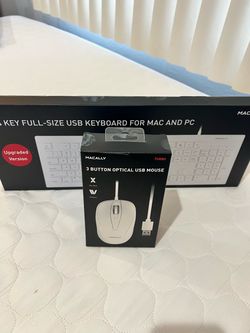 Macally keyboard and turbo mouse