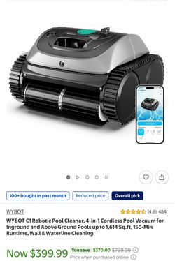 WYBOT C1 Robotic Pool Cleaner - new in box