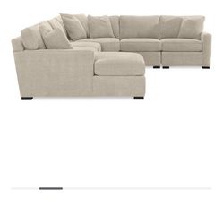 Radley 5-Piece Fabric Chaise Sectional Sofa, Created for Macy's