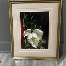 Vintage Gold Picture Frame 