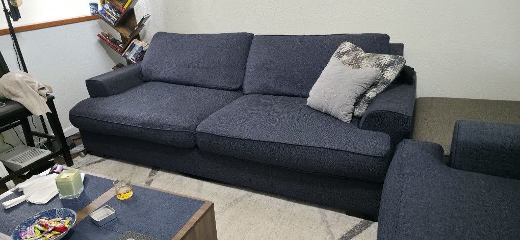 Macy's 2 Piece Deep Sofa Set