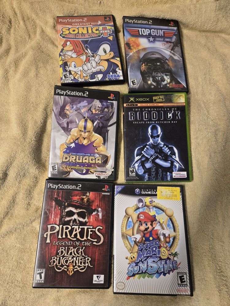PS2 Xbox GameCube Games