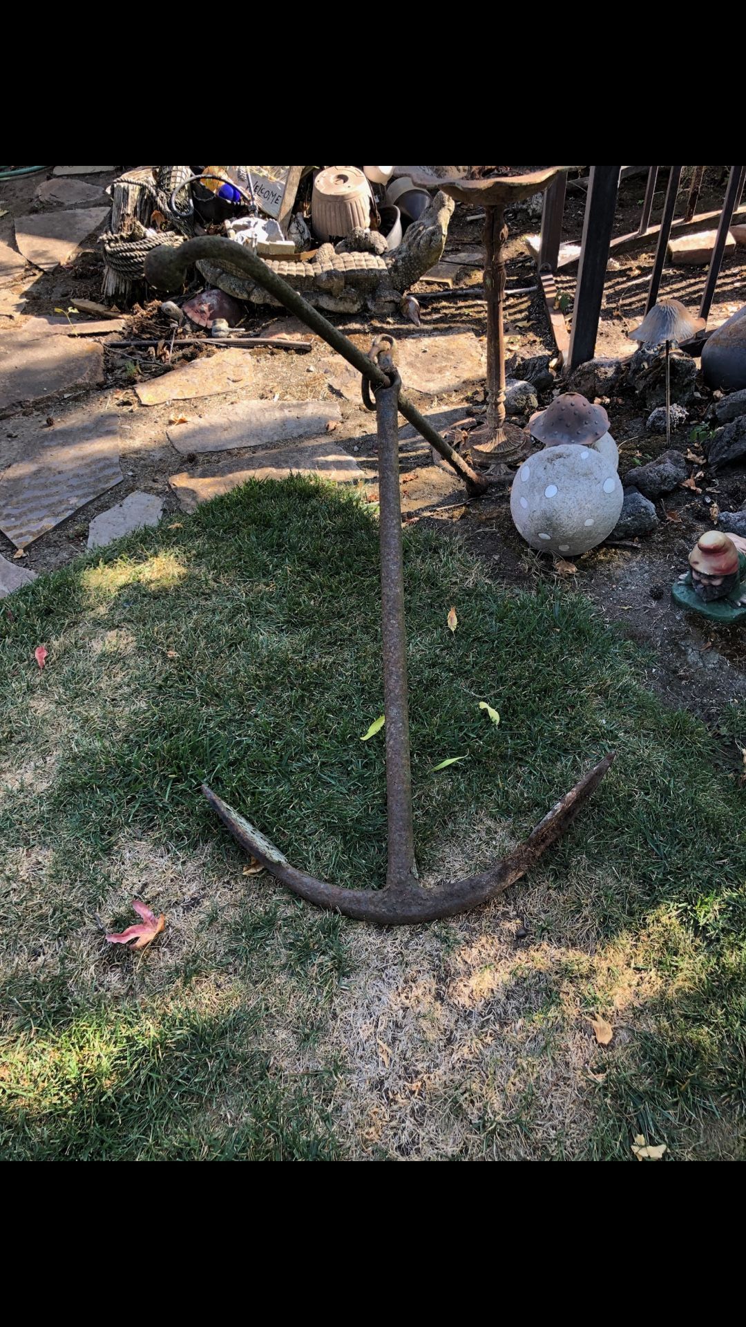 OLD ANCHOR PURCHASED OFF THE OREGON COAST