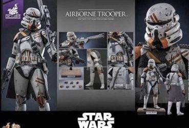 Hot Toys Star Wars MMS794 Airborne Trooper 212th Attack Battalion New