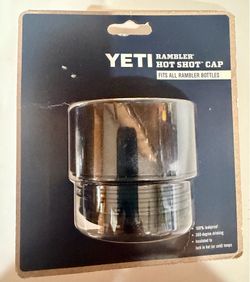 YETI Rambler Hot Shot Black BPA Free Bottle Cap Replacement Fit All Rambler