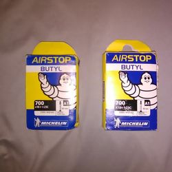 Michelin bike tubes. Road bike, commuter bicycle tubes. Cycling 700c /18-23