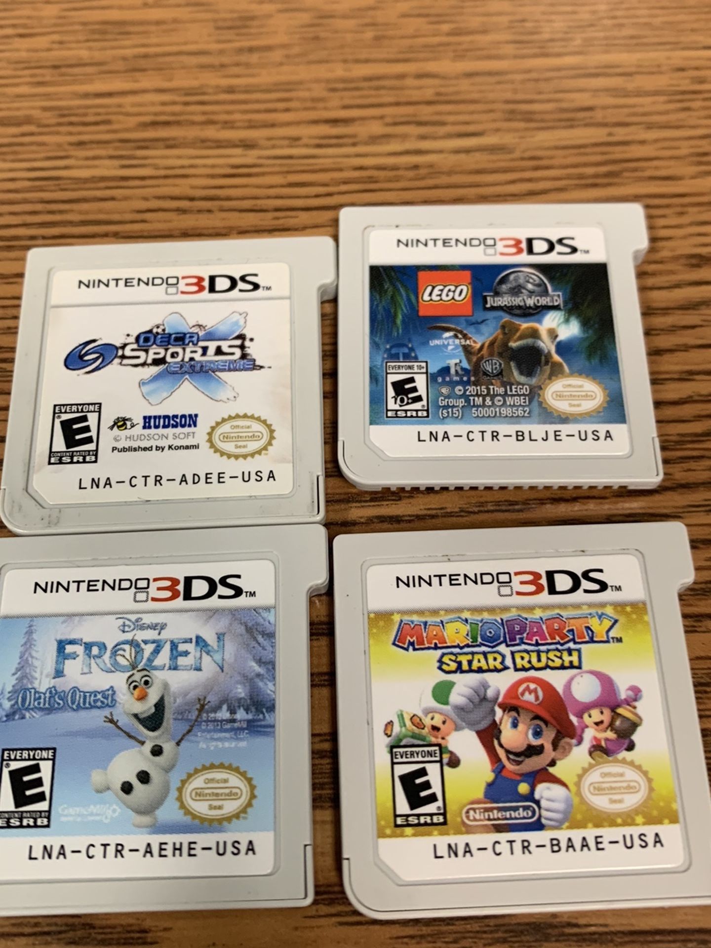 Nintendo 3ds 2ds Game Lot