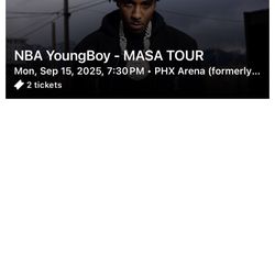 NBA YOUNGBOY MASA TOUR