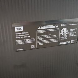 TCL 4k TV 50 Inch 