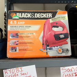 Black & Decker Variable Speed Jig Saw