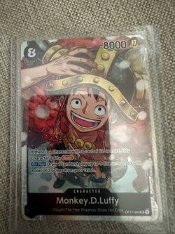 One Piece TCG - Monkey.D.Luffy OP17-093 SR Super Rare - The World's Strongest Warriors