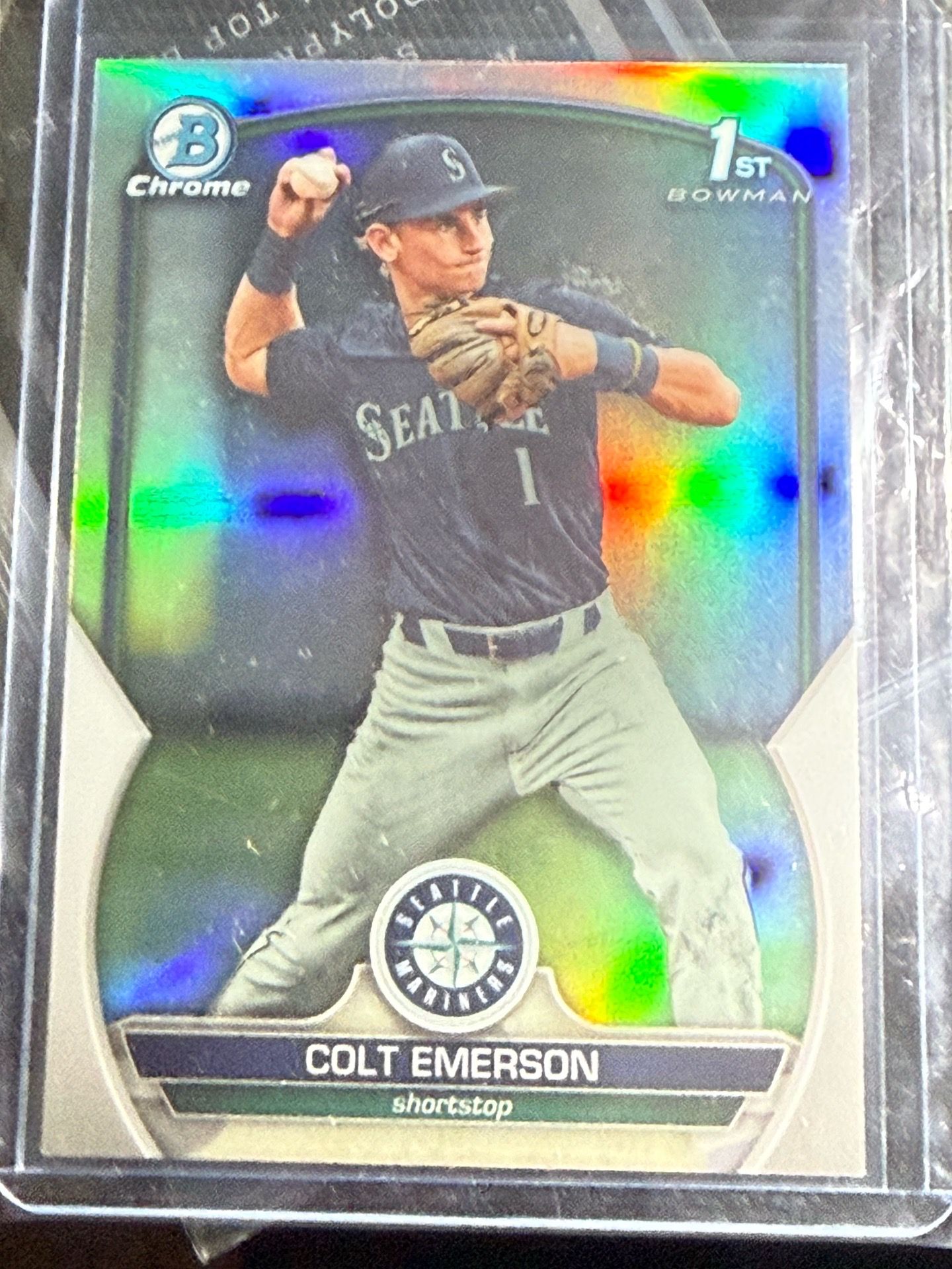 🔥 Colt Emerson 1st Bowman Chrome Refractor 🔥