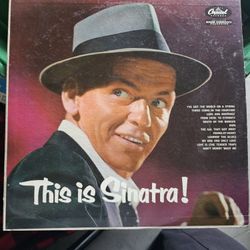 Vintage "This Is Sinatra" 1956 Vinyl 