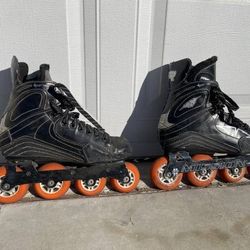 Mission Stiffness Rated 3.3 Hockey Inline Skates 