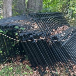 Heavy Steel Pool Fence