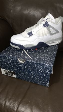 Air Jordan 4 Retro Midnight Navy Size 11.5 Ds