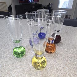Colorful Glass Shot Glasses
