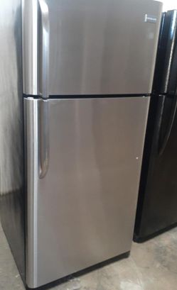 Frigidaire Top Mount Stainless Steel Refrigerator
