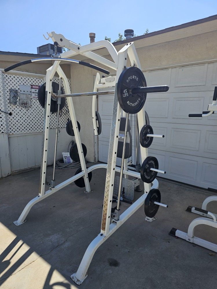 Smith Machine And Weights