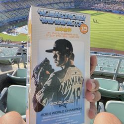 Yoshinobu Yamamoto Bobblehead Dodgers 