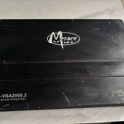 Menace 2 channel amp
