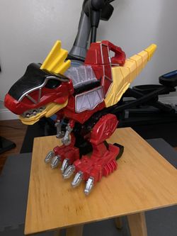 POWER RANGERS DINO CHARGE RUMBLE AND ROAR T-REX ZORD