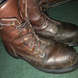 Red Wing Steel Toe Boots Size10 Men’s