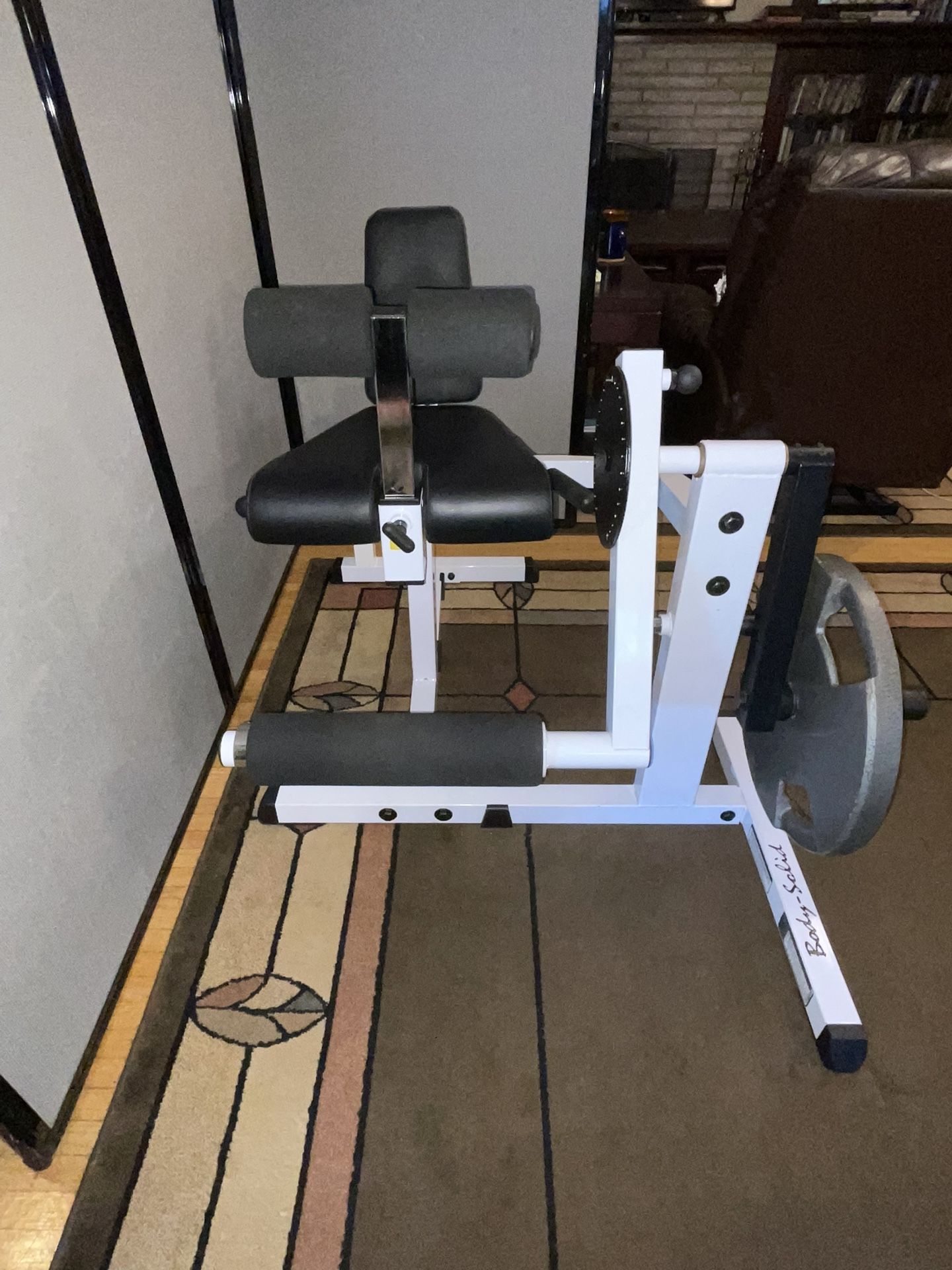 Leg Extension and Curl Machine