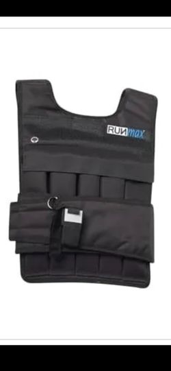 BRAND NEW RUNFast 40lb Pro Weighted Vest - Adjustable