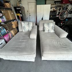 TWO SOFAS READ DESC.