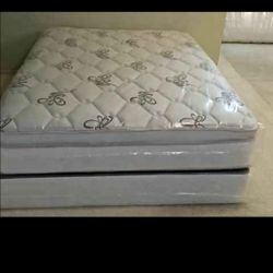 Full Size New Thick Pillow Top Bed Can Deliver 