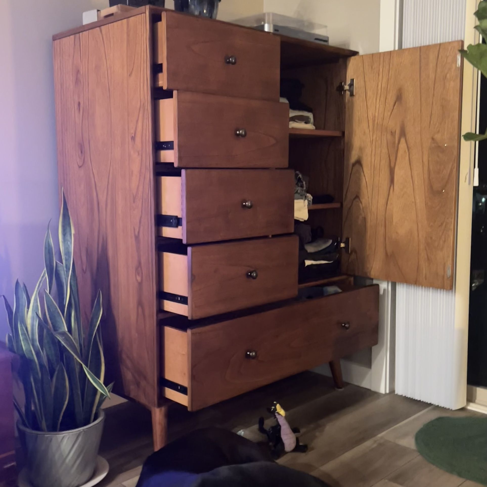 West Elm Wardrobe Dresser Chifforobe