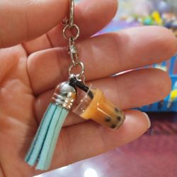 Mother's Day Gift Ideas -Mini Drink Keychains With Tassel