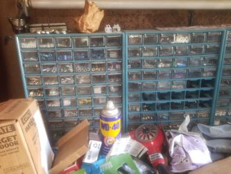 5 Loaded Nuts & Bolts Bin With Drawers Can Be Sold Separately 