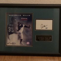 Dontrelle Willis  MLB Authentication 