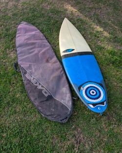 ⭐$400 6'4*20*2.95 33.50 Liters Great Condition Sharp eye No Dings Shortboard Surfboard Sharp eye The "OK" Model Fins And Bad Included
