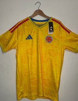 Colombia Home Jersey (L/XL SLIM FIT)