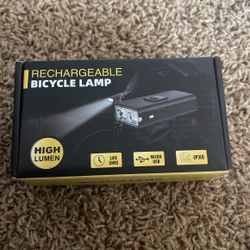 Bicycle Rechargeable Light
