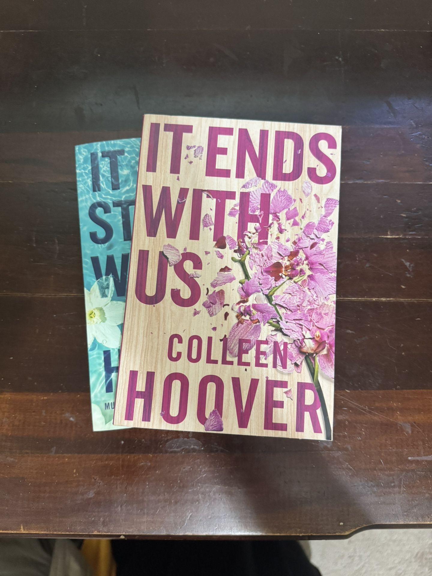 Colleen Hoover - It Ends With Us And It Starts With Us Paperback Book Set 