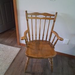 Nichols & Stone Solid Maple Chair