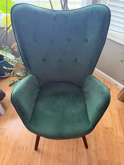Upholstered armchair